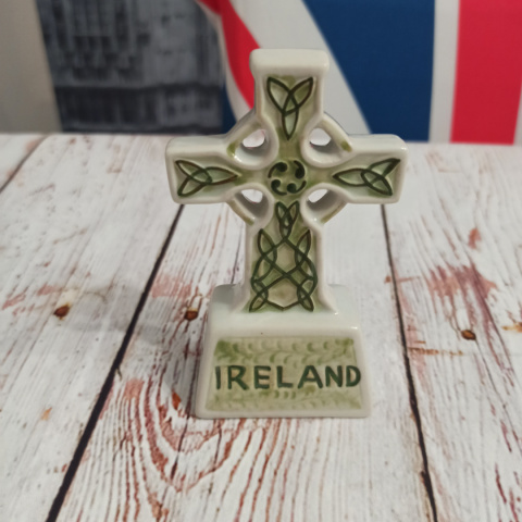 Irlandzki Krzyż Celtycki ceramiczny