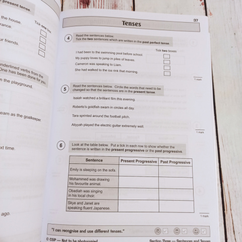 Key Stage Two English - zadania gramatyczne i leksykalne