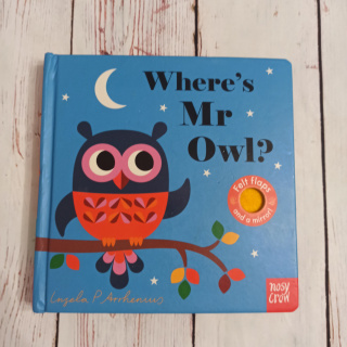 Where's Mr Owl - książeczka sensoryczna