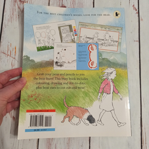 We're going on the Bear Hunt - Activity Book - książeczka z zadaniami do kolorowania i rozwiązywania