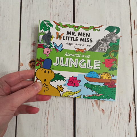 Mr. Men Adventure in The Jungle - wydanie po angielsku NOWE