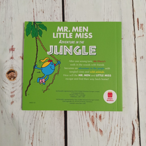 Mr. Men Adventure in The Jungle - wydanie po angielsku NOWE