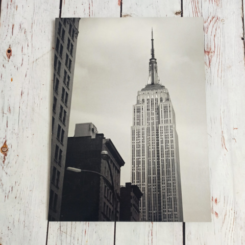 Obraz fotografia New York Empire State Building 24x32 cm do powieszenia na ścianie