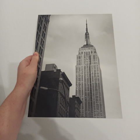 Obraz fotografia New York Empire State Building 24x32 cm do powieszenia na ścianie