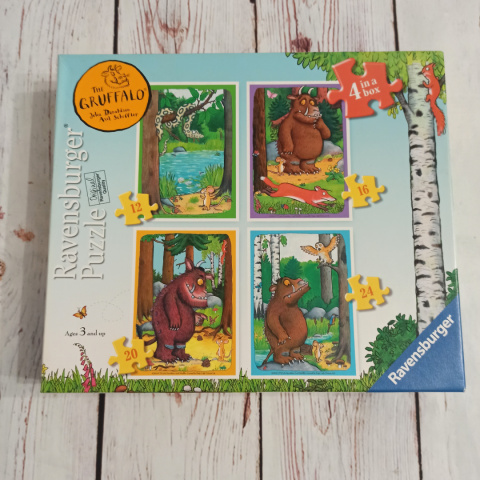 Puzzle The Gruffalo 4 in 1