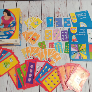 Counting Games for Growing - gra z kartami do losowania - liczenie po angielsku