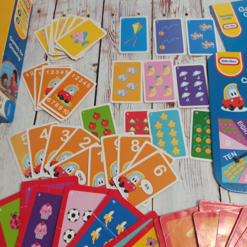 Counting Games for Growing - gra z kartami do losowania - liczenie po angielsku