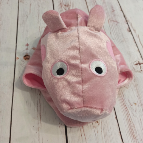 Peppa Pig - pluszowa czapka na głowę, przebranie