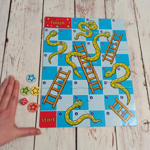 SNAKES AND LADDERS w woreczku - 26x33 cm