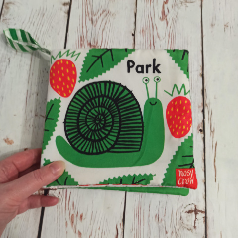 Park - Cloth Book - Miękka sensoryczna materiałowa książeczka