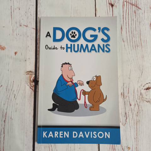 Dog's Guide to Humans - Karen Davison - książka po angielsku