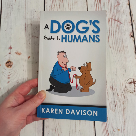 Dog's Guide to Humans - Karen Davison - książka po angielsku