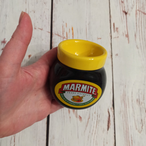 Ceramiczny Marmite - Australia - na jajko, lub małą świeczkę