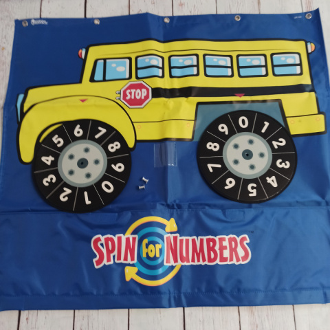 Learning Resources Spin for Numbers Wheel Game - mata 70x63 cm