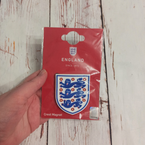 Magnes z herbem narodowej drużyny piłkarskiej ENGLAND NATIONAL FOOTBALL TEAM NOWY