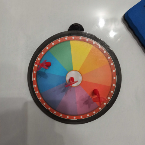 Magnetyczna tarcza z rzutkami suchościeralna 19 cm