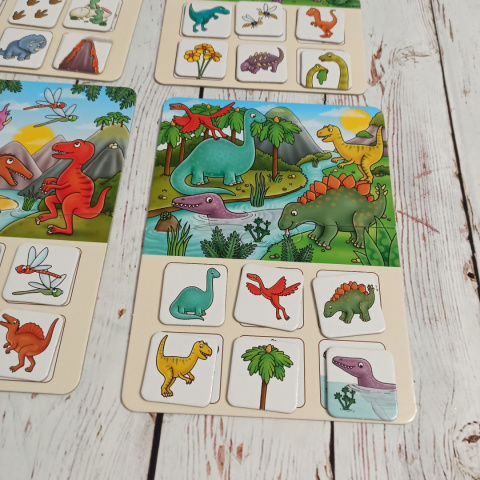 Dinosaur Lotto - Orchard Toys - opis obrazka Dinosaur Lotto - Orchard Toys - opis obrazka
