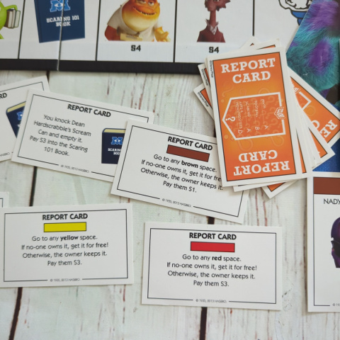 Gra Monopoly JUNIOR MONSTERS UNIVERSITY po angielsku Gra Monopoly JUNIOR MONSTERS UNIVERSITY po angielsku