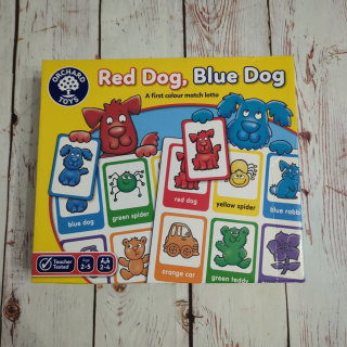 Red Dog, Blue Dog - Orchard Toys