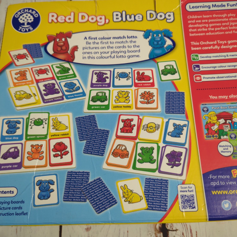 Red Dog, Blue Dog - Orchard Toys Red Dog, Blue Dog - Orchard Toys