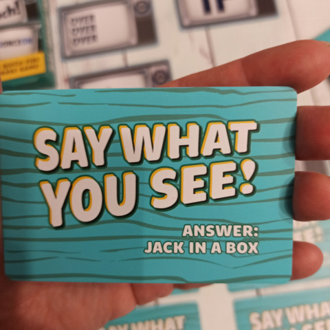 Say what you see - gra w skojarzenia Say what you see - gra w skojarzenia