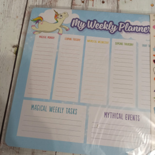 My Weekly Planner NOWY z naklejkami