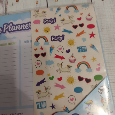 My Weekly Planner NOWY z naklejkami