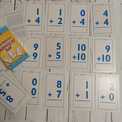 Maths Made Fun - Learning to Add - karty z dodawaniem Maths Made Fun - Learning to Add - karty z dodawaniem