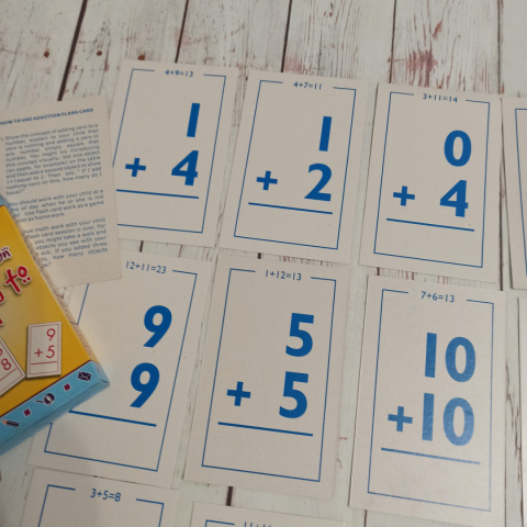 Maths Made Fun - Learning to Add - karty z dodawaniem Maths Made Fun - Learning to Add - karty z dodawaniem