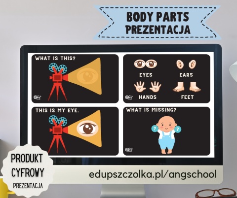 Body Parts PREZENTACJA - w pliku PDF Body Parts PREZENTACJA - w pliku PDF