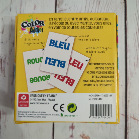 COLOR Addict - gra z kolorami po francusku