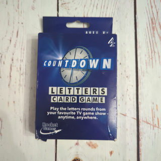 Countdown Letters Card Game - układanie słów