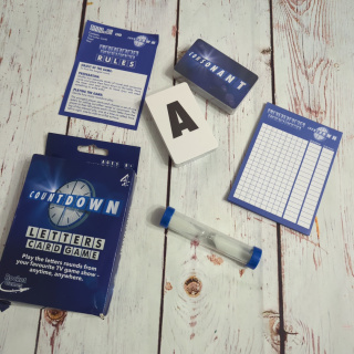 Countdown Letters Card Game - układanie słów