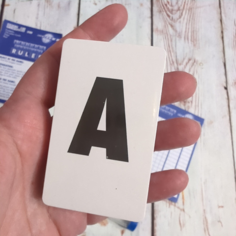 Countdown Letters Card Game - układanie słów Countdown Letters Card Game - układanie słów