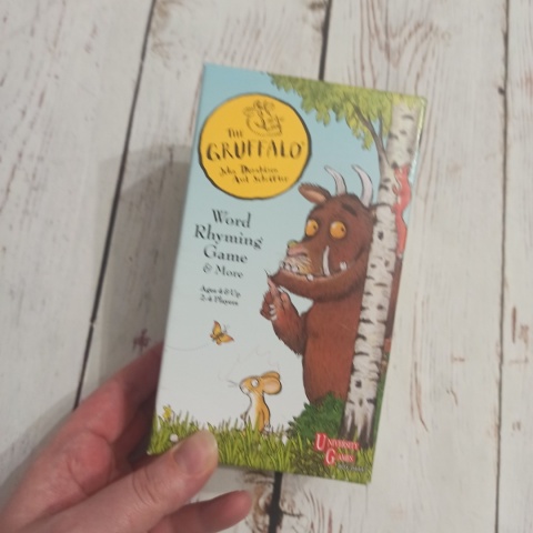 Gra Gruffalo Word Rhyming Game and more - dwie gry z postaciami lub częściami ciała Gruffalo