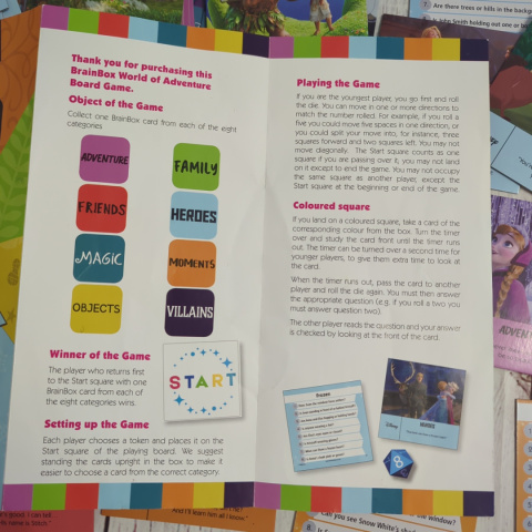 Gra edukacyjna BrainBox: World of Adventure – Disney Edition Gra edukacyjna BrainBox: World of Adventure – Disney Edition