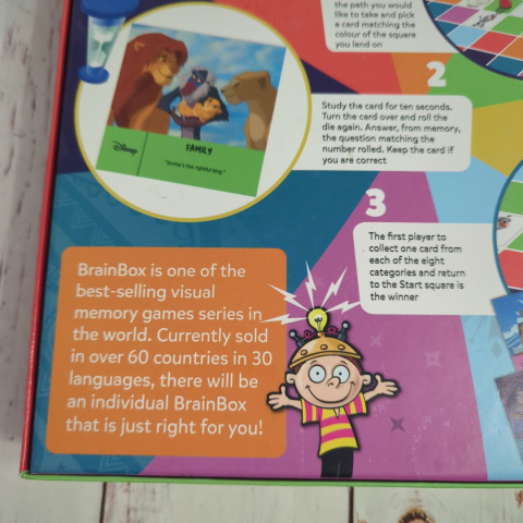 Gra edukacyjna BrainBox: World of Adventure – Disney Edition Gra edukacyjna BrainBox: World of Adventure – Disney Edition