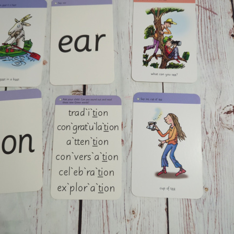 Karty do nauki czytania po angielsku Phonics Flashcards w woreczku Karty do nauki czytania po angielsku Phonics Flashcards w woreczku