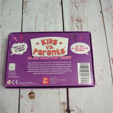Kids vs. Parents - uniwersalne pytania na speaking dla każdego Kids vs. Parents - uniwersalne pytania na speaking dla każdego