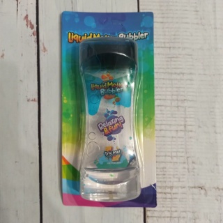 Klepsydra Sensoryczna żelowa 14 cm - niebieski/zielony NOWA