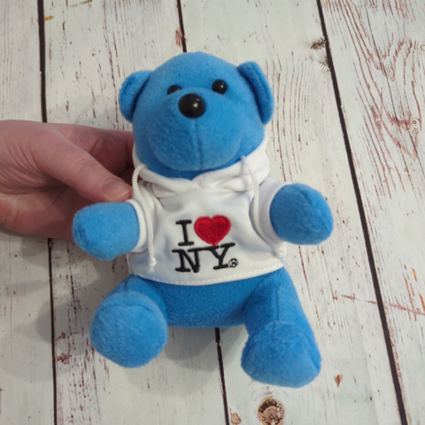 Miś I love NY New York 16x10 cm Miś I love NY New York 16x10 cm