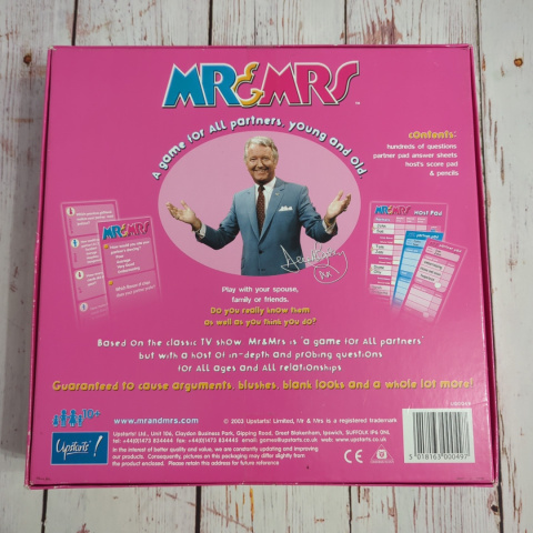 Mr & Mrs – A Game for All Partners - jak dobrze znasz drugą osobę Mr & Mrs – A Game for All Partners - jak dobrze znasz drugą osobę
