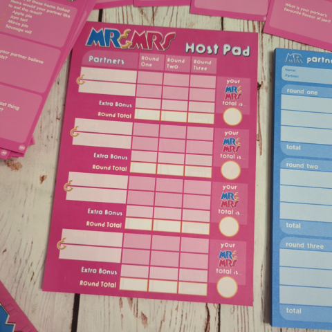 Mr & Mrs – A Game for All Partners - jak dobrze znasz drugą osobę Mr & Mrs – A Game for All Partners - jak dobrze znasz drugą osobę