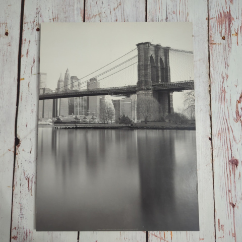 Obraz fotografia Most Brookliński 24x32 cm do powieszenia na ścianie (nr 5) Obraz fotografia Most Brookliński 24x32 cm do powieszenia na ścianie (nr 5)