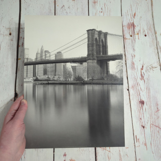 Obraz fotografia Most Brookliński 24x32 cm do powieszenia na ścianie (nr 5)
