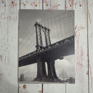 Obraz fotografia Most Manhattan Bridge 24x32 cm do powieszenia na ścianie (nr 7)