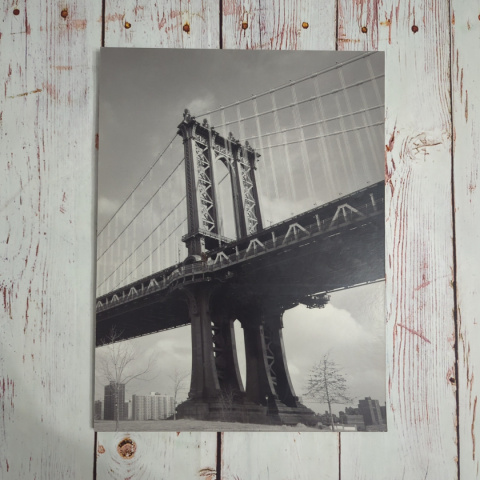 Obraz fotografia Most Manhattan Bridge 24x32 cm do powieszenia na ścianie (nr 7) Obraz fotografia Most Manhattan Bridge 24x32 cm do powieszenia na ścianie (nr 7)