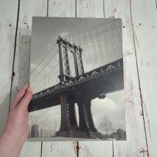 Obraz fotografia Most Manhattan Bridge 24x32 cm do powieszenia na ścianie (nr 7)