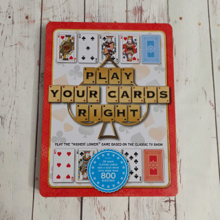 PLAY YOUR CARDS RIGHT - gra quizowa z kartami XXL