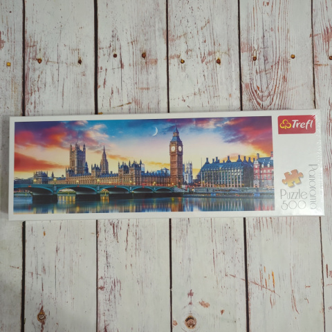 Puzzle Panorama Londynu - 500 elementów NOWE